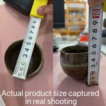 1 Set Handmade Japanese Rustic Style Vintage Ceramic Tea Set, Including Teacups, Suitable For Gongfu Tea Ceremony, Retro Style - Multicolor - View 7