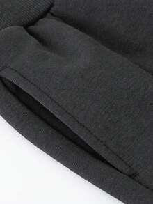 mini bala Kids Jogger Pants, Adjustable Waist Soft Stretchy Athletic Sweatpants - Black - View 7