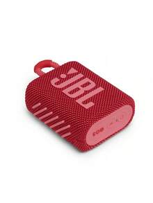 JBL Go 3 便携式迷你蓝牙音箱，音质惊艳，低音强劲，IP67 防水防尘，5 小时播放时间，适合居家、户外、旅行使用。 - 紅色 - 查看 5