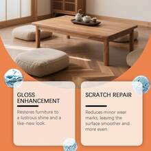 2-In-1 Wood Furniture Polish And Cleaner, Cleans And Brightens Furniture
