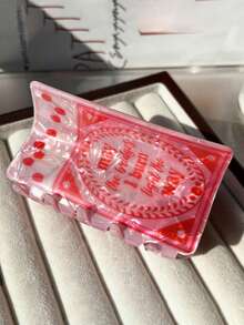 1 pieza Jarrón acrílico dulce, Sombrero, Carrito de flores, Porcelana azul y blanca, Pinzas de garra de concha, Taza de té de burbujas realista, Pasadores de cabello con forma de ramo de flores 3D, Adecuado para moño, cola de caballo, pinza para el cabello, Accesorios para el cabello de mujer, Divertido, Personalizado, Serie de plantas, Moda, Medio recogido, Chal, Moño, Pinza, Gran regalo para familiares y amigos Elegante pinza para el cabello de moda Verano - Multicolor - Ver 6