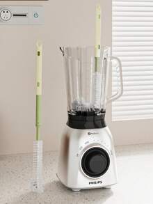 Extendable And Adjustable Handle Cup Brush - 1 Piece, With Extendable Button, Bends 90° For No Dead Angles, Multi-Purpose Long Handle Protects Your Hands, Suitable For Cleaning Blenders, Glasses, Flasks, Kettles, And Other Kitchen Utensils. A Great Gift For Your Wife Or Mother. - Multicolor - View 9