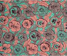 African Fabric 100% Cotton Ankara Wax Print Fabric 6 Yards Cloth For Party Dress - ColorQ - 查看 2