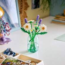 LEGO Building Blocks 11508 Daisy Flower Plant Series Building Blocks Toy Decoration