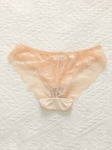 1套女士蕾丝钢圈聚拢文胸和内裤套装