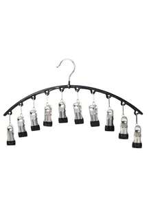 1 chiếc móc treo quần, kẹp khăn, móc treo quần áo và giá đa năng bằng thép không gỉ. - Nhiều màu - Xem 9