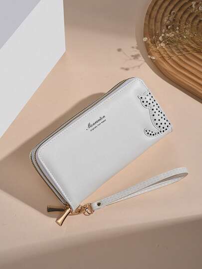 Yeni Kadın Cüzdanı, Moda Uzun Cüzdan, Fermuarlı Telefon Tutuculu Kadın Cüzdanı, Bileklik Cüzdanı, Para Cüzdanı, Boyun Askılı Cüzdan