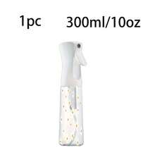 1个200毫升/300毫升塑料喷雾瓶，喷雾均匀柔和，可重复使用且轻便，透明瓶身设计，适用于美容、园艺、浴室清洁、植物喷雾和香水溶液稀释，日常必备。 - 透明2 - 查看 8