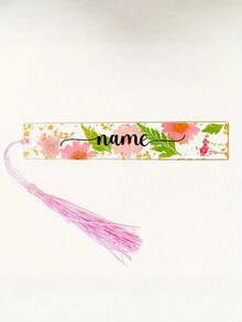 Personalized Bookmarks, Customized Embossed Daisy Resin Bookmarks, Floral Birth Month Flower Bookmark, Graduation Gift For Book Lovers And Teachers, Acrylic Magnetic Bookmarks - Multicolor - View 6