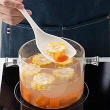 Multifunctional Silicone Spatula Soup Spoon Kitchen Daily Meal Kitchen Food Supplement Tool Non-Stick Spatula Spoon High Temperature Resistant Kitchen Utensils - Multicolor - View 9