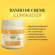 Kit Bio Extratus Camomila & Girassol Shampoo 250ml + Condicionador 250ml + Banho de Creme 250g - Nutritivo - Visão 7