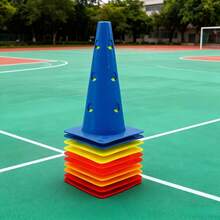 1/2/3/4/5 件套宠物敏捷跳跃锥，可调节高度训练器材，狗狗敏捷障碍训练套装，户外训练和游戏必备，非常适合万圣节、感恩节、圣诞节