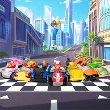 Spin Master Dinosaur Rescue Series Alloy Car Model Gift Box Set (6/8 Pcs), Real Metal - 6pcs/Set - View 2