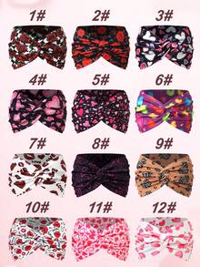 1pc Women's Bohemian Colorful Retro Patterned Headband, Casual Versatile Fashion Hair Accessory Fall Winter Hair Band Hair Accessories For Women For Vacation Outfits Woman Elegant Scarf Women Bandanas Soft Headwrap Summer Boho Holiday Essential Accessories - Multicolor - View 9
