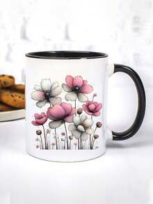 3 Sheets Spring Whimsical Flowers DIY UV DTF Rub On Transfer Stickers Crafts, Junk Journal, Tumbler Glass Jars, Coffee Mugs Cup Wraps, Bottles Vase, Laptops Phone Cases, Greeting Cards Decal Stickers, Illustration, Scrapbooking, Ornament Transfer Stickers, Home Decor, 6.8cm - Multicolor - View 5