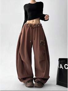 Herr Sportbyxor - B3112 Fritidsbyxor - Bruna - Visa 1