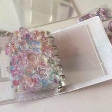 20pcs M5 Inner Pages PET Double-Sided Adhesive Sticker Refill, Sticker Album, Sticker Collection Book Replacement Loose-Leaf - Multicolor - View 5