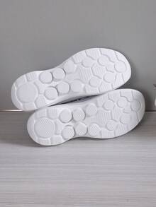 Women's 2026 Spring/Summer Bohemian Style Lightweight Non-Slip Breathable Slip-On Gray Casual Sports Shoes, Women's Outdoor Vacation Fitness Must-Have Casual Sports Shoes - Light Grey - View 7