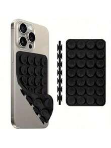 28 Stücke/Set dickwandiger doppelseitiger Saugnapf Handyhalter, geeignet für Handyhüllen, kabellose Klebehaltegriff Handyständer. Rutschfester Griff, anwendbar für verschiedene Geräte, Party-Essentiell, bestes Geschenk für Valentinstag, Weihnachten, Erntedankfest, doppelseitiger Saugnapf Handyhalter fürs Badezimmer - Verschiedenfarbig - Übersicht 3