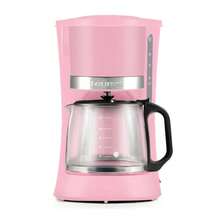 Cafetera Taurus Coffemax Elora 12 Tazas Filtro Permanente 700W Color Rosa - Tipo de Enchufe A USA (110-127V) - Ver 1