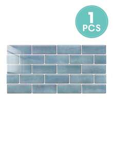 1/10/20 pezzi - Adesivi murali in PVC lucido autoadesivi - 30cm X 15cm, adatti per paraschizzi in cucina e adesivi murali in bagno, impermeabili, facili da installare, stili multipli, ideali per la decorazione delle pareti interne - Multicolore - Visualizzare 12