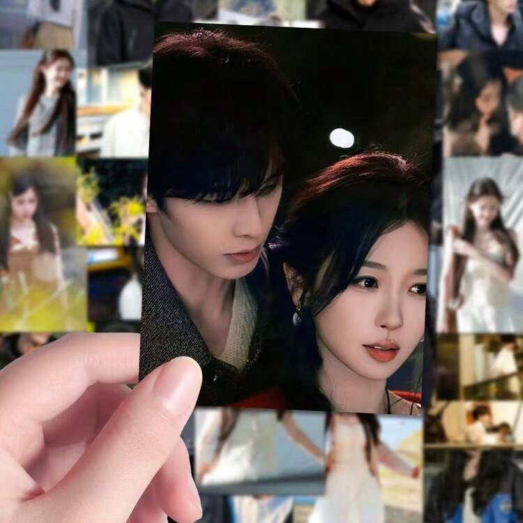 80 قطعة من مواد ملصقات "المسار المزدوج" لأشقاء جيان مو جين تشاو، ملصقات جميلة لحافظات الهاتف DIY، مجموعة المعجبين، تزيين زجاجات المياه، لوحات التزلج، الأمتعة، هدية مفاجأة للأصدقاء - متعدد الألوان - مشاهدة 6