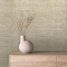 Paper and Wall Beige 3D Self-Adhesive Linen Wallpaper - Beige Linen - View 4