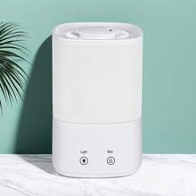 2L Ultrasonic Air Humidifier, Quiet Cold Mist Aroma Diffuser, 360° Rotatable Nozzle, Hands-Free Top Fill, Auto Shut-Off, Suitable For Bedroom & Large Spaces - White - View 10