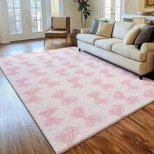 1 pieza Alfombra con ambiente soñador y elementos refrescantes, decorada con sol, luna, estrellas, arcoíris, nubes, escalera y otros patrones - Multicolor - Ver 4