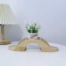 1 pièce/4 pièces Mini plantes artificielles en pot, série verte de fleurs et verdure artificielles, décoration pour la maison, le bureau/le bureau/la table à manger/la coiffeuse - Vert - Voir 5