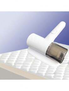 1件装除螨器，手持吸尘器，清洁掸子，毛发去除器，无线手持吸尘器，有效清洁床铺、沙发、宠物毛发和地毯，清洁用品 - 彩色 - 查看 4