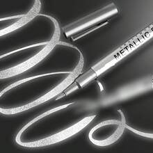 2/4 Stück Gold & Silber Permanentmarker - Für Graffiti, Malerei, Bastelarbeiten mit Steinen und DIY - Neutrale Stift Kunstbedarf - Verschiedenfarbig - Übersicht 9