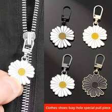 3/8/10个装可替换拉链拉片,可拆卸金属拉链头,适用于夹克、背包、牛仔裤、行李箱、手提包 - 彩色 - 查看 13