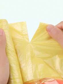 Bolsas de basura negras resistentes con cordón, a prueba de fugas, inodoras, opacas, bolsas de plástico desechables adecuadas para el patio, uso industrial, baño, desechos de alimentos - Multicolor - Ver 6