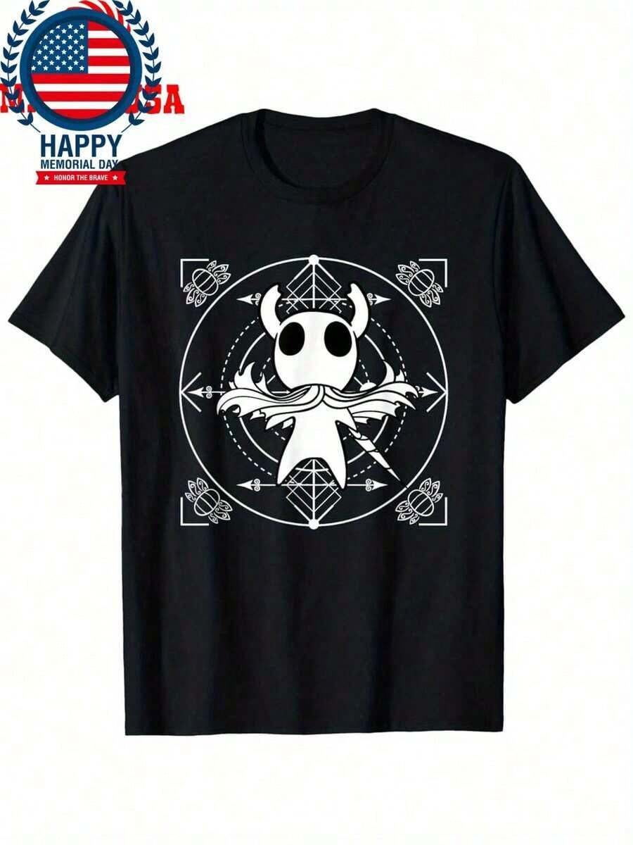Bug Knight Independent Video Game T-Shirt - Black - View 1
