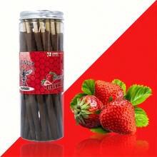 HORENT 8种口味棕色卷烟纸，72张/罐 | 超大包装 | 棕色预卷锥形卷烟纸，水果味卷烟纸，可直接填充烟草的卷烟纸，吸烟配件卷烟纸 - 彩色 - 查看 15