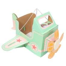 TOYANDONA Juguete Disfraz de avion usable para niños avion de Papel usable avion para niños Juguete para niños Juguetes interactivos para niño Platos de Papel Vestidos de niño Ropa tablerosChildlike charm, a must-have gift for children - como en la foto - Ver 2