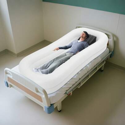 Portable Inflatable Bathtub For Adults PVC Shower Bathtub For Elderly Pregnant White Christmas Gift