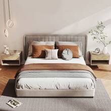 HOMCOM Nightstands - Madera Natural - Xem 3