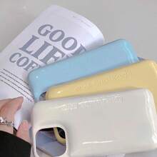[Winter New Arrival] Apple 17 Air New Premium Leather Cute Candy-Colored Unique Soap Design Phone Case Compatible With IPhone 17/17 Pro/17 Pro Max/16 Pro Max/16/16 Pro/15/15 Pro/15 Pro Max/14/14 Pro/14 Pro Max/13 Pro Max. Minimalist Design, Fashionable And Creative. Popular With Men And Women. Shockproof, Drop-Proof, Scratch-Resistant, And Waterproof. - 黑色 - 查看 5