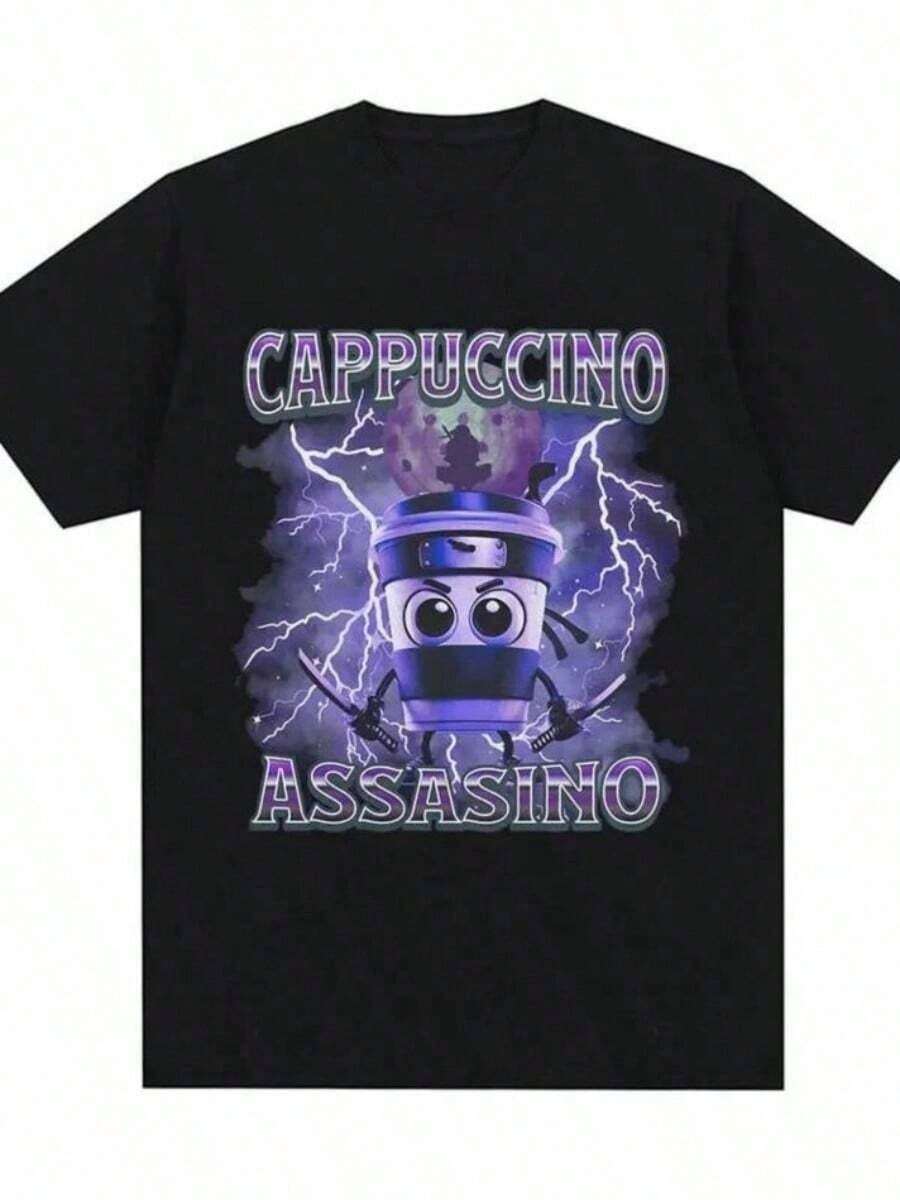 Trenfashion Christmas Men Captain Americas Brave New World Men's T Shirt Epic Flight Portrait Novelty Tees Short SLEEs Ve T-Shirts Cotton ClAsssic Clothing S-5X Unisex T Shirts Tee Tops - Black - View 1