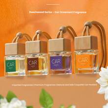 1pc Car Air Freshener Pendant, High-End Hanging Ornament With Long-Lasting Fragrance, Premium Car Air Freshener, Suitable For Cars, Homes, And Offices, Creates A Fresh And Pleasant Interior Environment, A Fun Gift For Friends, Eliminates Odors, Car Accessories - A - View 3