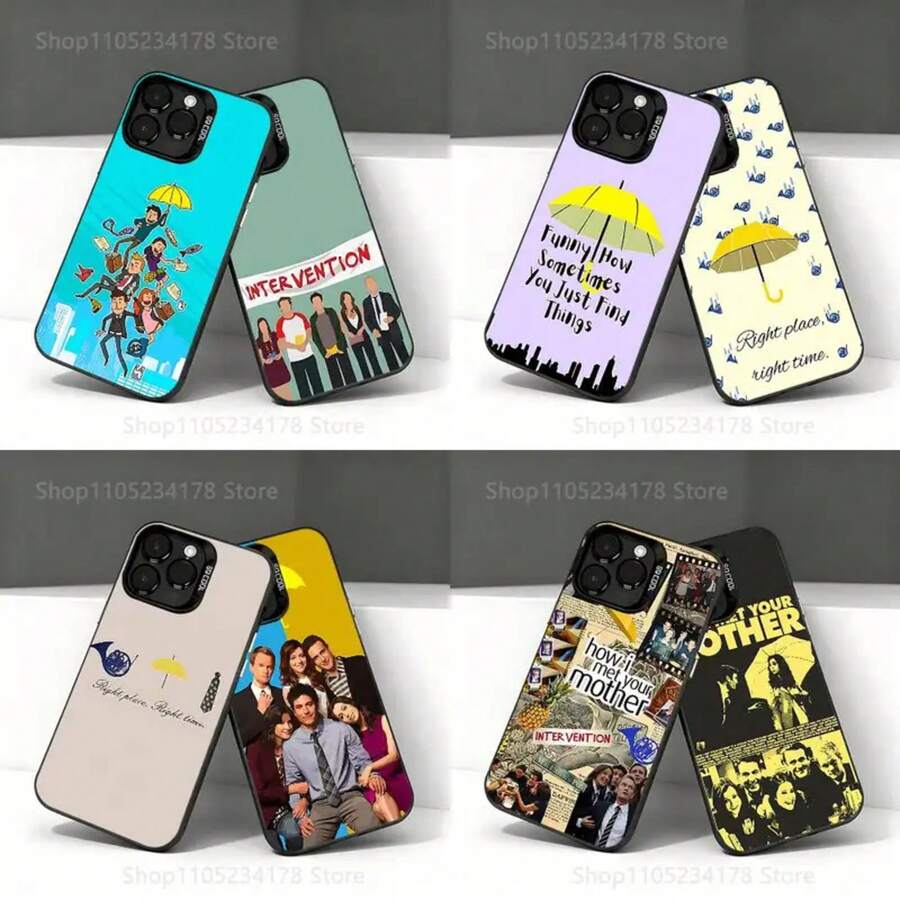 How I Met Your Mother Himym  Phone Case For  17,16,15,14,13,12,11,Pro,Max,Plus,E,Air,Mini Black IMD Cover.Christmas Accessories.Stocking Stuffers.'s Best-Selling Phone Cases. Basic Phone Cases. Case. Hot-Selling Phone Cases. Fashion Phone Cases. Christmas Phone Case. - Z1 - 查看 1