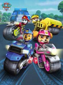 Spin Master Moto Pups豪华摩托车玩具，带翘头功能和人偶 - 瑪莎二世 - 查看 4