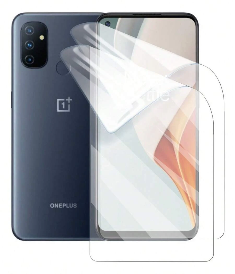 Oneplus Nord N100 - 2 Micas Hidrogel Diferentes acabados - HD - Ver 1