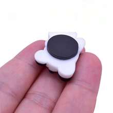 9pcs Cute Panda 3D Fridge Magnets, Creative Soft Rubber Magnetic Stickers, Suitable For Kitchen, Office, Whiteboard, Storage Cabinet, Dishwasher, Kitchen Decor, Home Decor, Mother's Day Gift, Valentine's Day Gift - Multicolor - View 4