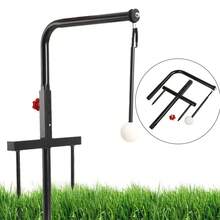 Adjustable Golf Swing Trainer Aid Golf Practice Swing Groover &Hitting Training - Black - View 7