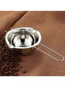 烘焙用品 多功能牛奶碗 双层锅 不锈钢巧克力黄油融化锅 甜点工具配件 - 銀色 - 查看 8
