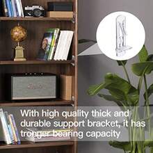 50 Pcs Plastic Locking Shelf Pins 6.9mm 3/4 Clear Plastic Locking Shelf Support Nail Clips For 6.8-6.9mm Diameter Nail Holes And Slightly Larger Than 20-21mm Cabinet Shelves - As Pic - View 8