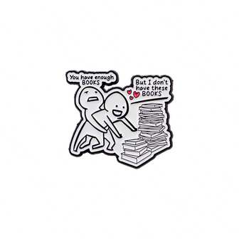 Cute Enamel Pin Lapel Pins Badges On Backpack Women's Brooch Clothes Gift Jewelry Fashion Accessories